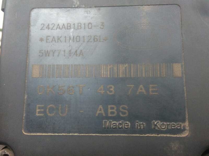 Recambio de abs para kia carnival ii 2.9 crdi cat referencia OEM IAM 0K56T437A0-BH60102400-0K56T437AE-242AAB1B103 MANDO 
