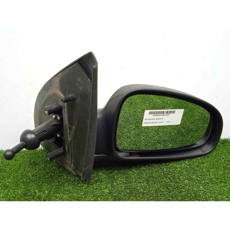 Recambio de retrovisor derecho para daewoo kalos 1.2 cat referencia OEM IAM SINREFERENCIA MANUAL NEGRO