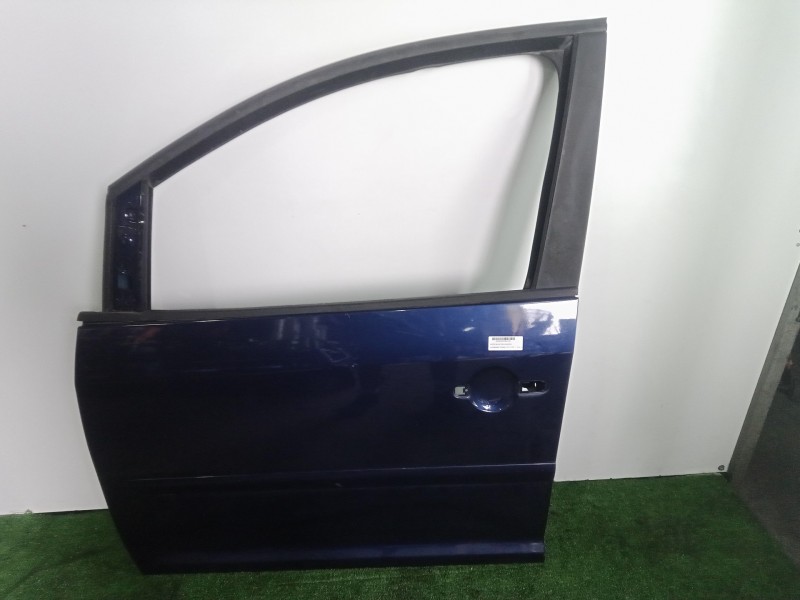 Recambio de puerta delantera izquierda para volkswagen touran (1t1) 1.9 tdi referencia OEM IAM  AZUL 