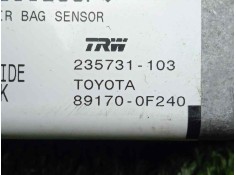 Recambio de centralita airbag para toyota corolla verso (r1) 2.0 turbodiesel cat referencia OEM IAM 235731103-891700F240 CON.TAR 2