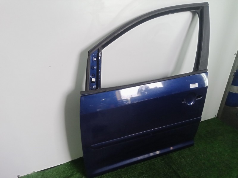 Recambio de puerta delantera izquierda para volkswagen touran (1t1) 1.9 tdi referencia OEM IAM  AZUL 