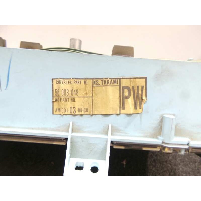 Recambio de cuadro instrumentos para chrysler jeep cherokee (xj) 4.0 cat referencia OEM IAM 56003048PW-AM00103D0C0  