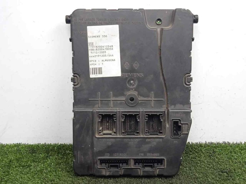 Recambio de centralita check control para renault megane ii berlina 5p 1.5 dci diesel referencia OEM IAM S118400150-S118400150F-