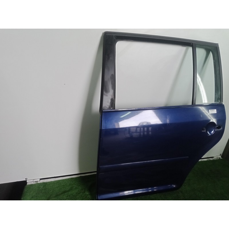 Recambio de puerta trasera izquierda para volkswagen touran (1t1) 1.9 tdi referencia OEM IAM  AZUL 