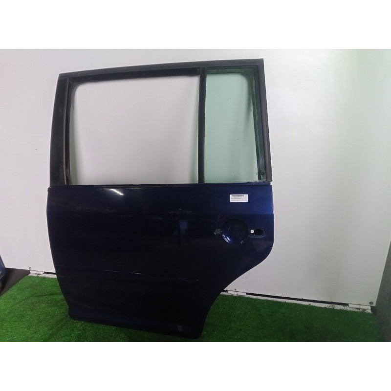 Recambio de puerta trasera izquierda para volkswagen touran (1t1) 1.9 tdi referencia OEM IAM  AZUL 
