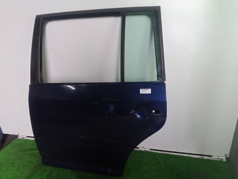 Recambio de puerta trasera izquierda para volkswagen touran (1t1) 1.9 tdi referencia OEM IAM  AZUL 