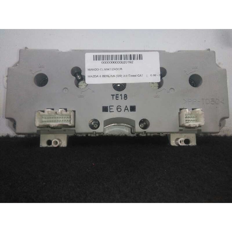 Recambio de mando climatizador para mazda 6 berlina (gg) 2.0 diesel cat referencia OEM IAM GR1E61190  