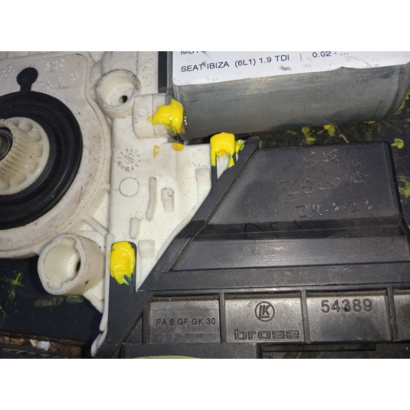 Recambio de motor elevalunas trasero izquierdo para seat ibiza (6l1) 1.9 tdi referencia OEM IAM 6Q0959811A  