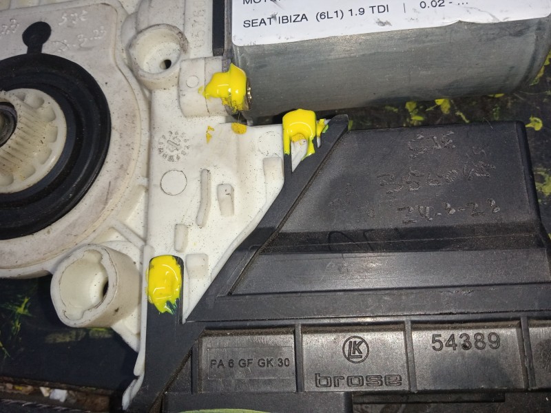 Recambio de motor elevalunas trasero izquierdo para seat ibiza (6l1) 1.9 tdi referencia OEM IAM 6Q0959811A  