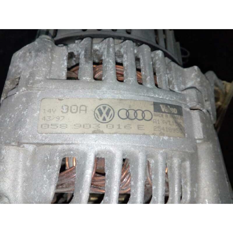 Recambio de alternador para audi a4 berlina (b5) 1.8 20v referencia OEM IAM 058903016E-A13VI156 90 A VALEO