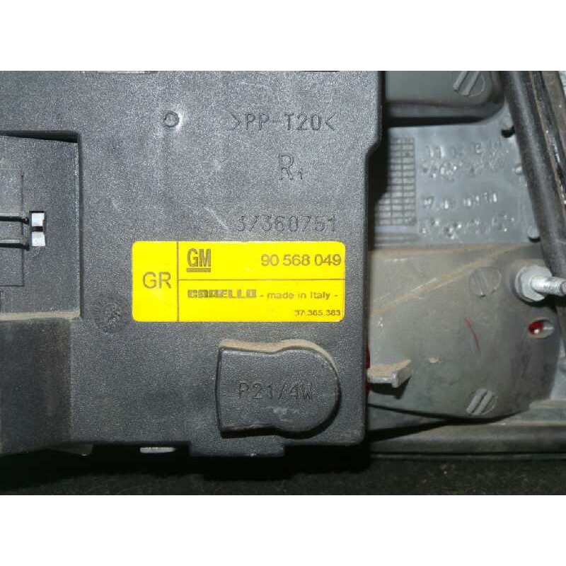 Recambio de piloto trasero derecho para opel vectra b berlina 2.0 dti referencia OEM IAM  VECTRA B. - 5.PUERTAS 95-99 - BLANCO