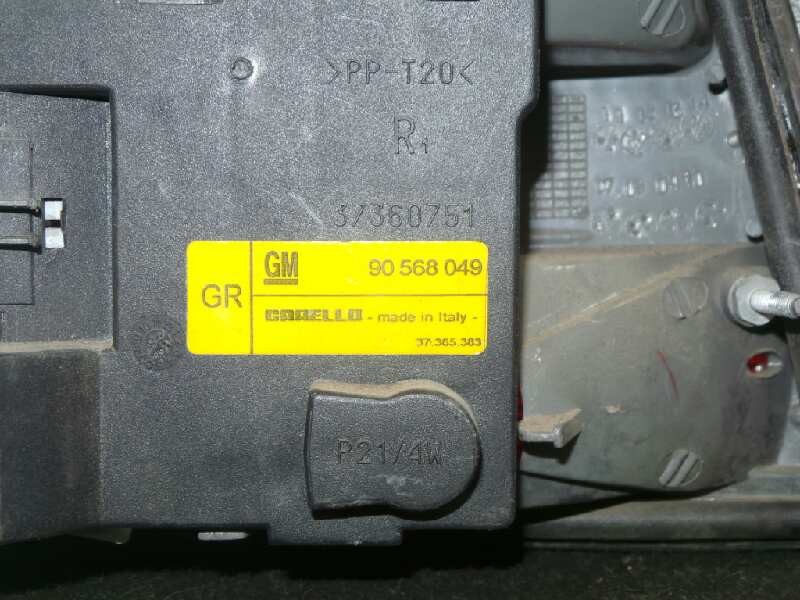 Recambio de piloto trasero derecho para opel vectra b berlina 2.0 dti referencia OEM IAM  VECTRA B. - 5.PUERTAS 95-99 - BLANCO