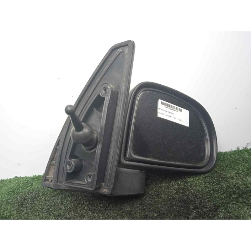 Recambio de retrovisor derecho para hyundai atos (mx) 1.0 cat referencia OEM IAM  MANUAL NEGRO.PLASTICO