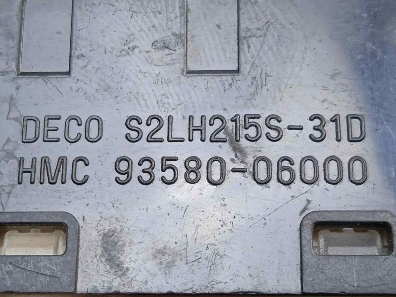 Recambio de mando elevalunas delantero derecho para hyundai atos (mx) 1.0 cat referencia OEM IAM S2LH215S31D-9358006000  