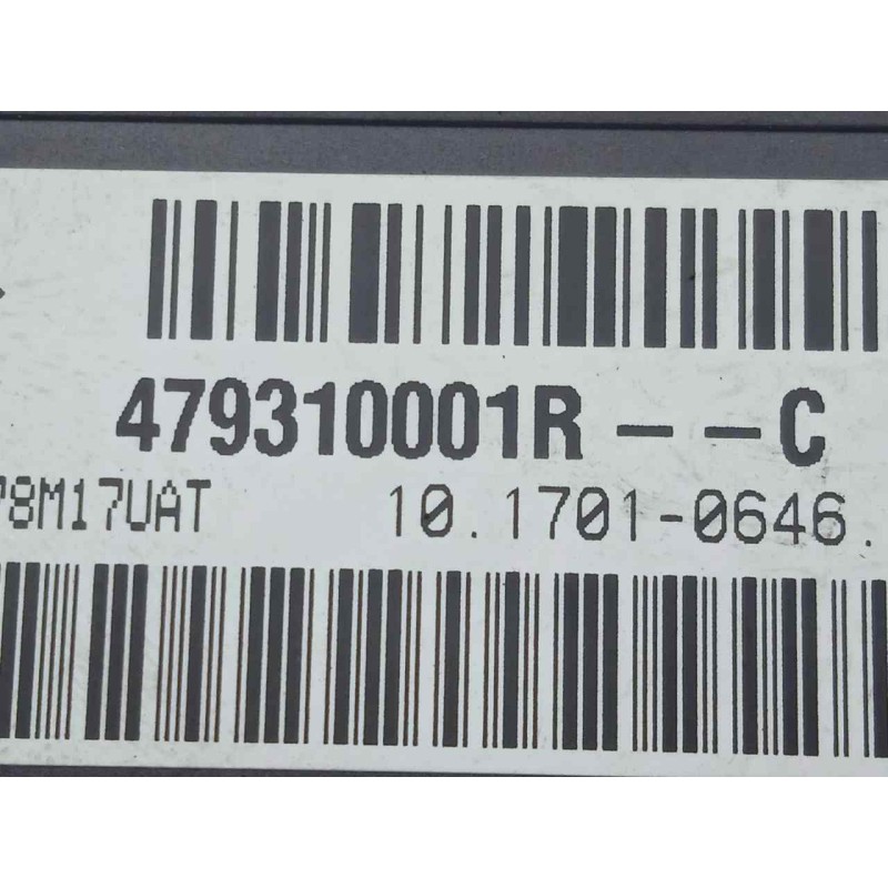 Recambio de centralita esp para renault megane iii berlina 5 p 1.6 16v referencia OEM IAM 479310001R  