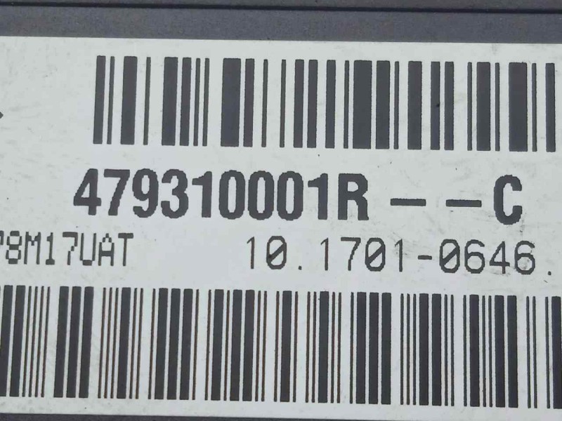 Recambio de centralita esp para renault megane iii berlina 5 p 1.6 16v referencia OEM IAM 479310001R  