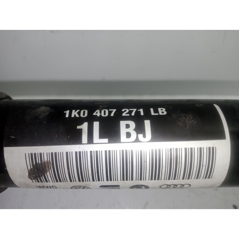 Recambio de transmision delantera izquierda para seat leon (5f1) 1.6 tdi referencia OEM IAM 1K0407271LB  
