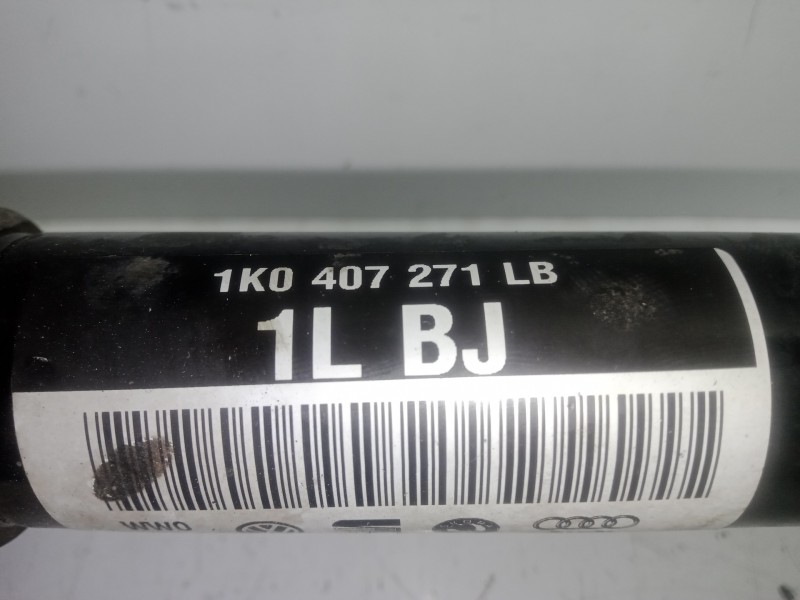 Recambio de transmision delantera izquierda para seat leon (5f1) 1.6 tdi referencia OEM IAM 1K0407271LB  