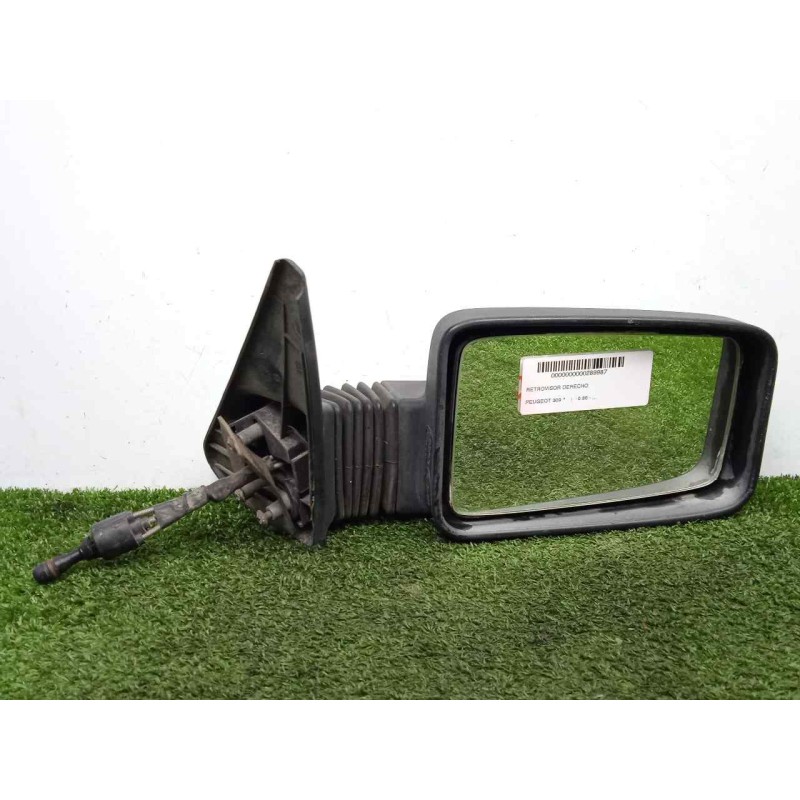 Recambio de retrovisor derecho para peugeot 309 referencia OEM IAM  MANUAL NEGRO.PLASTICO
