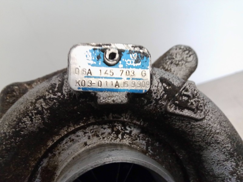 Recambio de turbocompresor para audi a3 (8l) 1.8 20v turbo referencia OEM IAM 06A145703G-K03011AJ53309  