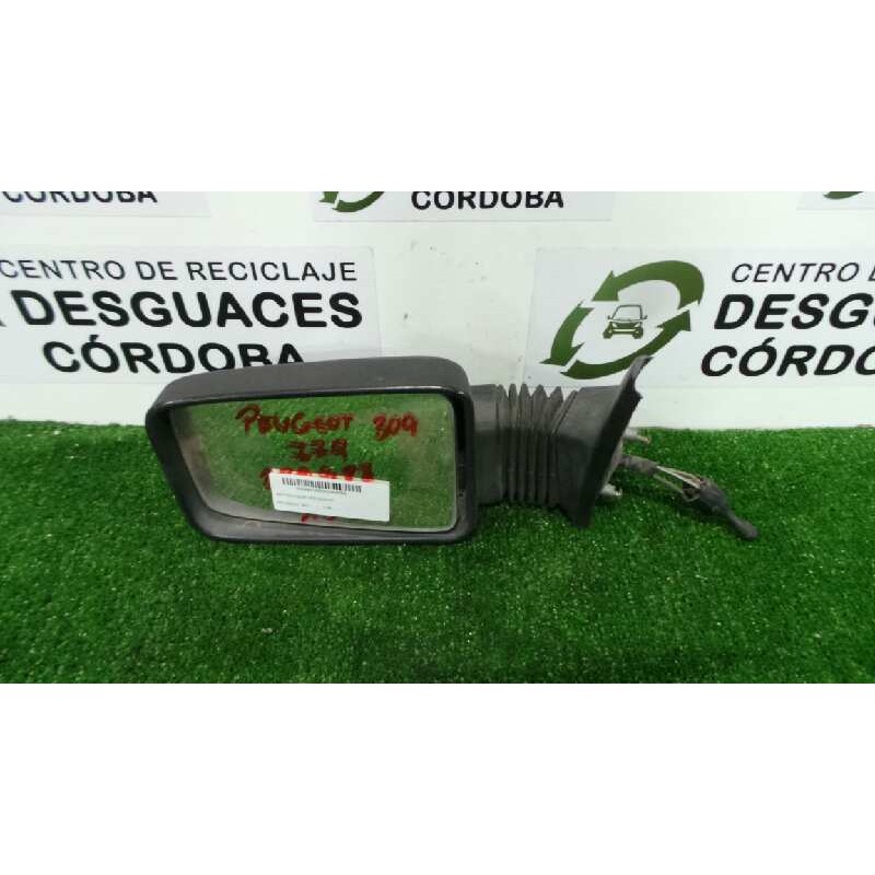 Recambio de retrovisor izquierdo para peugeot 309 referencia OEM IAM  MANUAL NEGRO