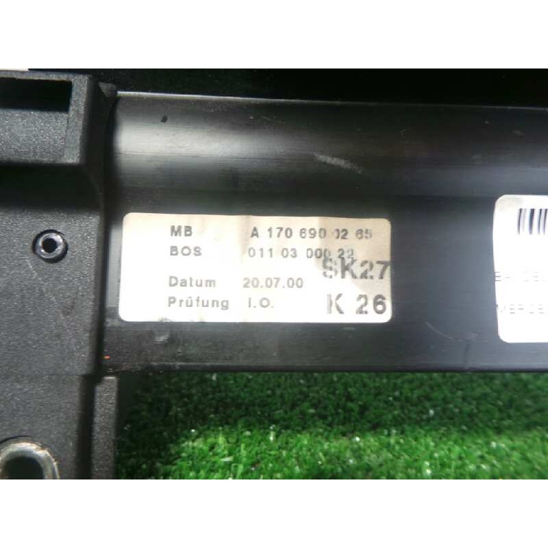 Recambio de bandeja trasera para mercedes-benz clase slk (w170) roadster 3.2 v6 18v cat referencia OEM IAM A1706900265-170690026
