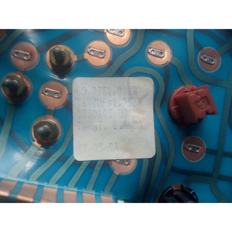 Recambio de cuadro instrumentos para lancia delta 1.9 turbodiesel cat referencia OEM IAM 603466019B-804000IMP-183060580-6027510 