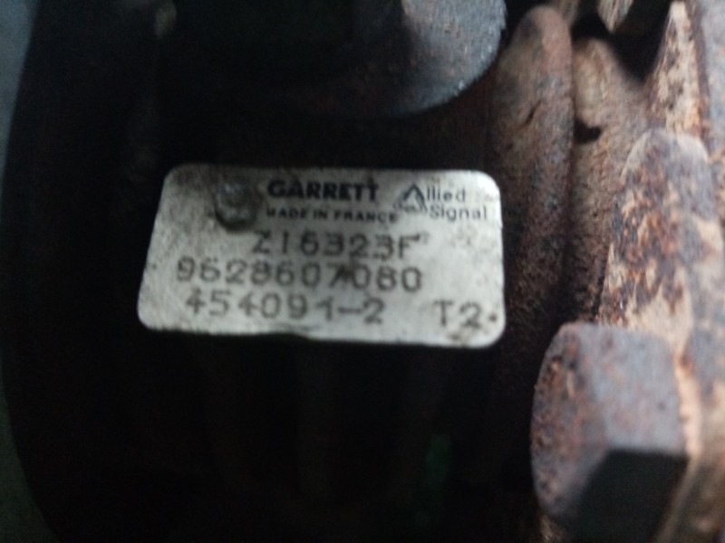 Recambio de turbocompresor para peugeot 406 berlina (s1/s2) 2.1 turbodiesel cat referencia OEM IAM 9628607080-4540912  
