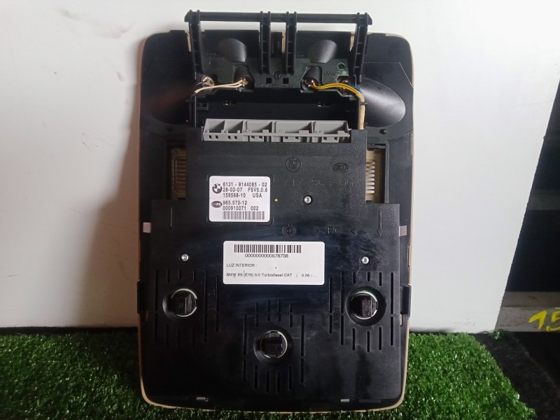 Recambio de luz interior para bmw x5 (e70) 3.0 turbodiesel cat referencia OEM IAM 6131914408502-96557312-15956810-000910071002  