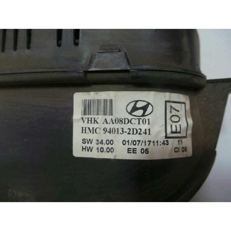 Recambio de cuadro instrumentos para hyundai elantra (xd) 2.0 crdi referencia OEM IAM 940132D241  HMC