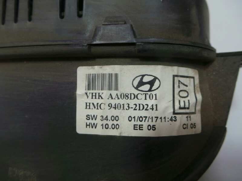 Recambio de cuadro instrumentos para hyundai elantra (xd) 2.0 crdi referencia OEM IAM 940132D241  HMC