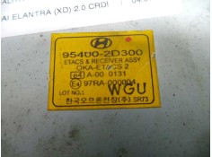 Recambio de centralita check control para hyundai elantra (xd) 2.0 crdi referencia OEM IAM 954002D300-97RA000004-954022D300   2
