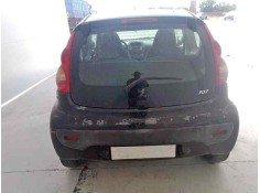 Recambio de paragolpes trasero para peugeot 107 1.4 hdi cat (8ht / dv4td) referencia OEM IAM   NEGRO
