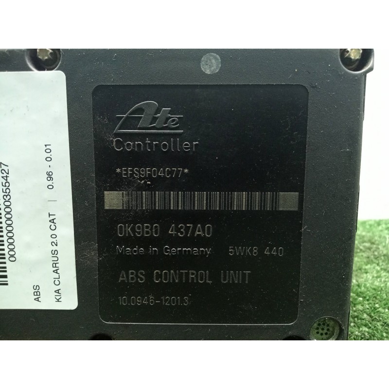 Recambio de abs para kia clarus 2.0 cat referencia OEM IAM 0K2A443785-1002040137-0K9B0437A0-5WK8440-10094612013 ATE 