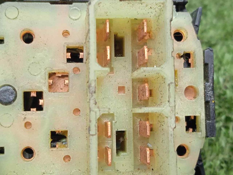 Recambio de mando limpia para chevrolet nubira berlina referencia OEM IAM 96552842  9.PIN