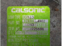 Recambio de compresor aire acondicionado para nissan almera (n15) 2.0 diesel referencia OEM IAM 926001M902 CALSONIC - 1.CANALES  2
