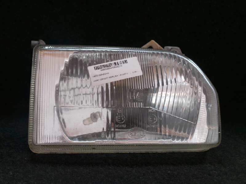 Recambio de faro derecho para ford escort berlina 1.6 cat-u referencia OEM IAM  86-90 