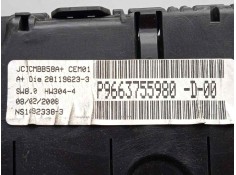 Recambio de cuadro instrumentos para citroën c4 picasso 1.6 16v hdi fap referencia OEM IAM 9663755980-281196233   2