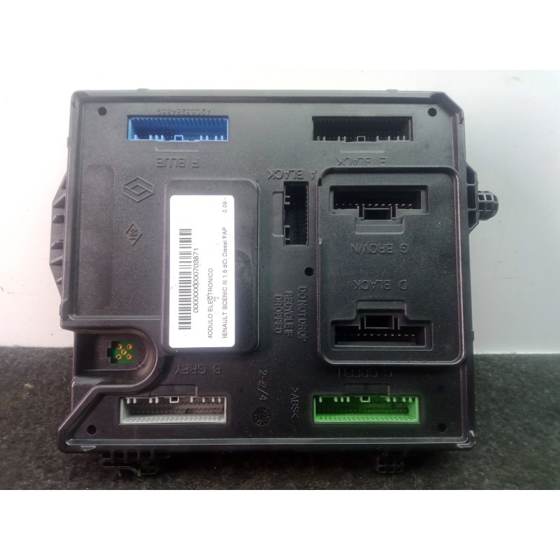 Recambio de modulo electronico para renault scenic iii 1.5 dci diesel fap referencia OEM IAM 284B13640R-S180098201  