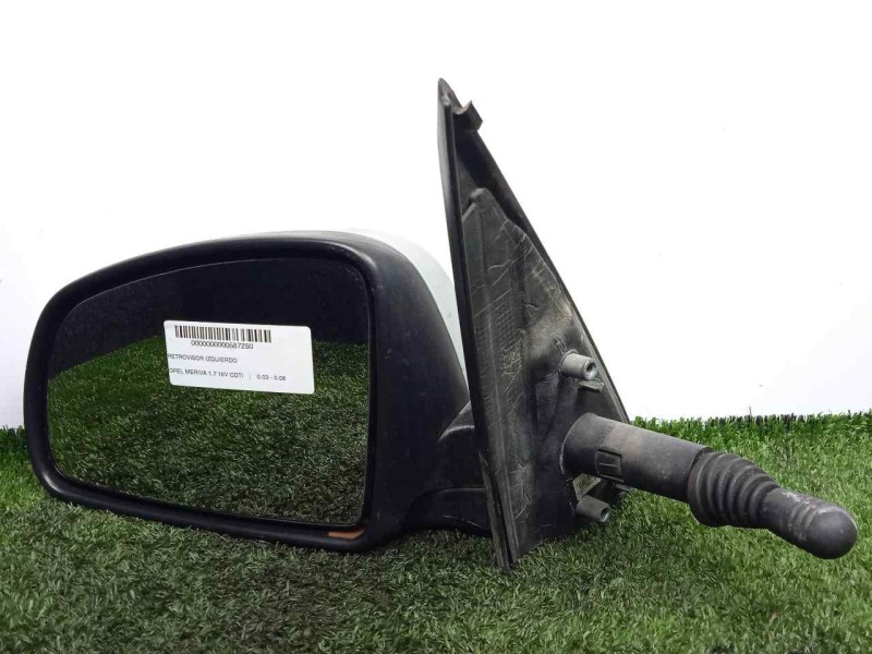 Recambio de retrovisor izquierdo para opel meriva 1.7 16v cdti referencia OEM IAM  MANUAL GRIS