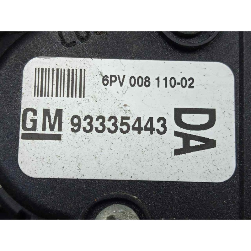 Recambio de potenciometro pedal para opel meriva 1.7 16v cdti referencia OEM IAM 93335443-6PV00811002  