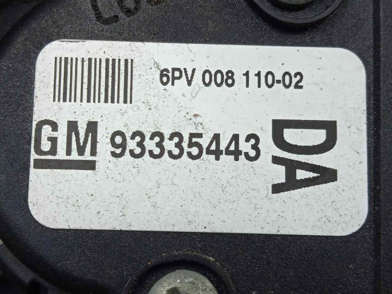 Recambio de potenciometro pedal para opel meriva 1.7 16v cdti referencia OEM IAM 93335443-6PV00811002  