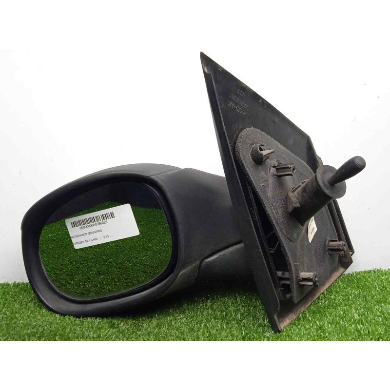 Recambio de retrovisor izquierdo para citroën c2 1.4 hdi referencia OEM IAM  MANUAL NEGRO.PLASTICO