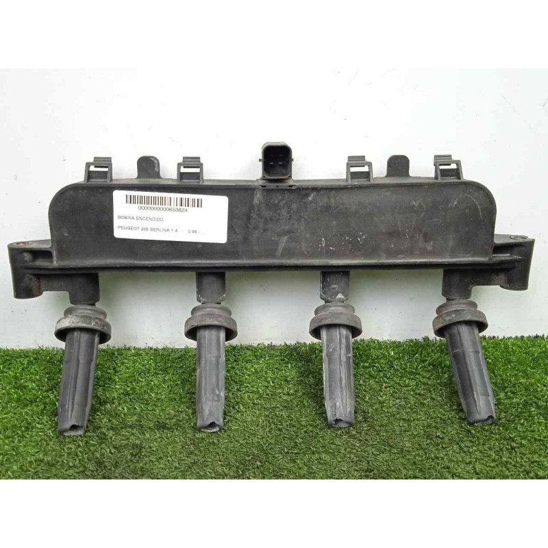 Recambio de bobina encendido para peugeot 206 berlina 1.4 referencia OEM IAM 9628158580 4.PINES 