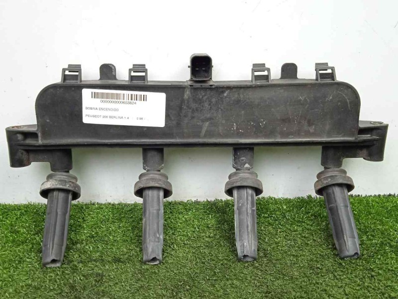 Recambio de bobina encendido para peugeot 206 berlina 1.4 referencia OEM IAM 9628158580 4.PINES 