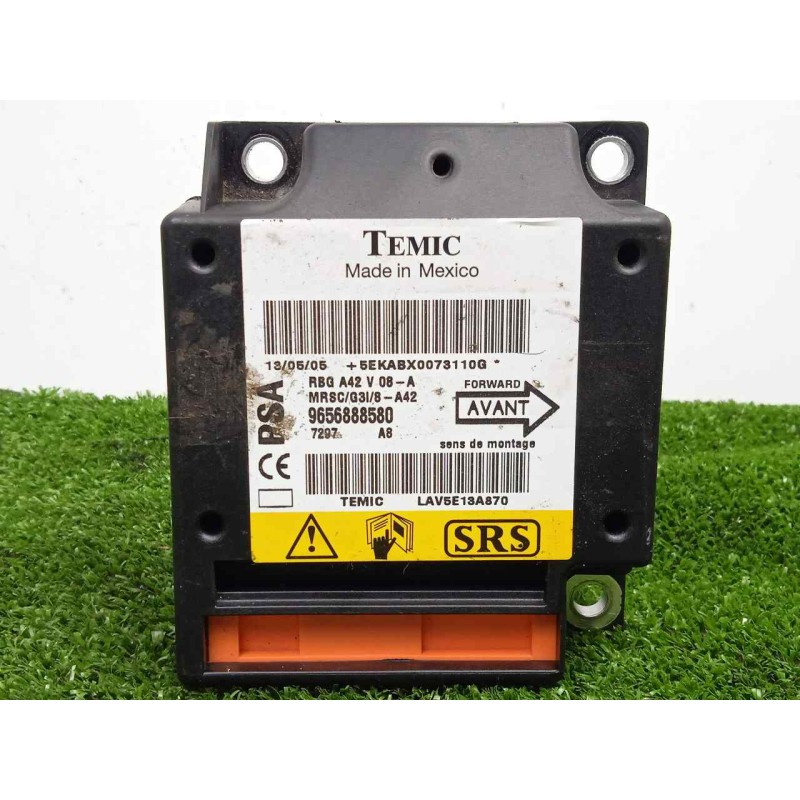 Recambio de centralita airbag para citroën c3 pluriel 1.4 hdi referencia OEM IAM 9656888580 TEMIC 