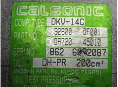Recambio de compresor aire acondicionado para nissan terrano/terrano.ii (r20) 2.7 turbodiesel referencia OEM IAM 926000F001 CALS 2