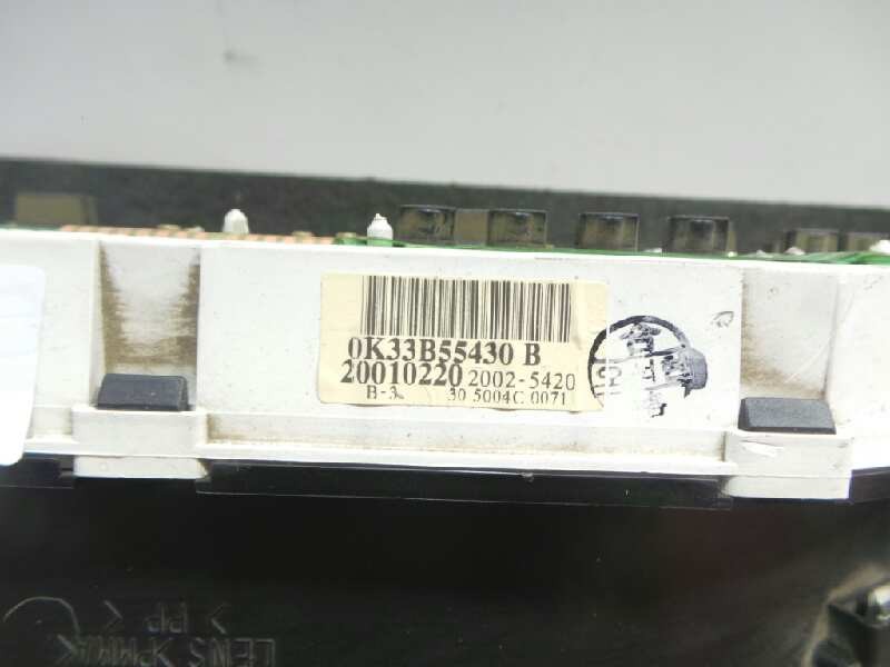 Recambio de cuadro instrumentos para kia rio 1.3 cat referencia OEM IAM 0K33B55430B-2001022020025420-305004C0071  