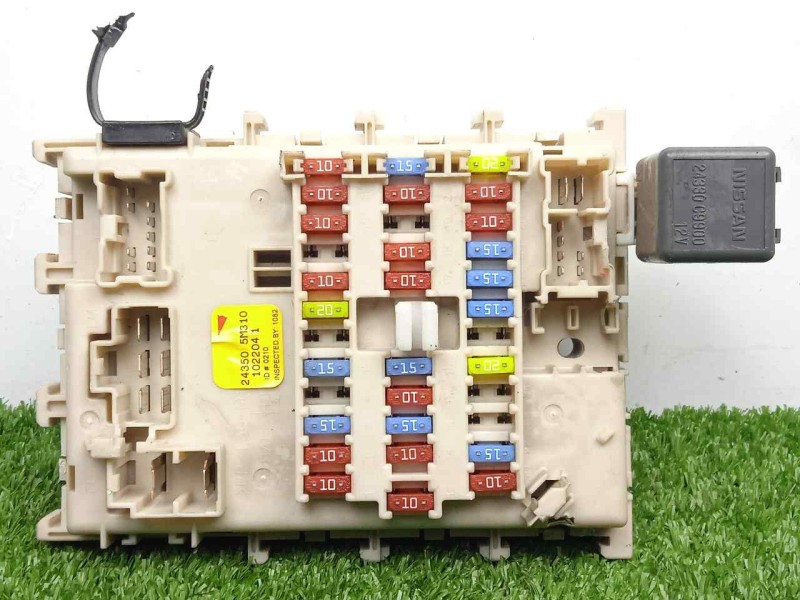 Recambio de caja reles / fusibles para nissan almera (n16/e) 2.2 dci diesel cat referencia OEM IAM 243505M310  