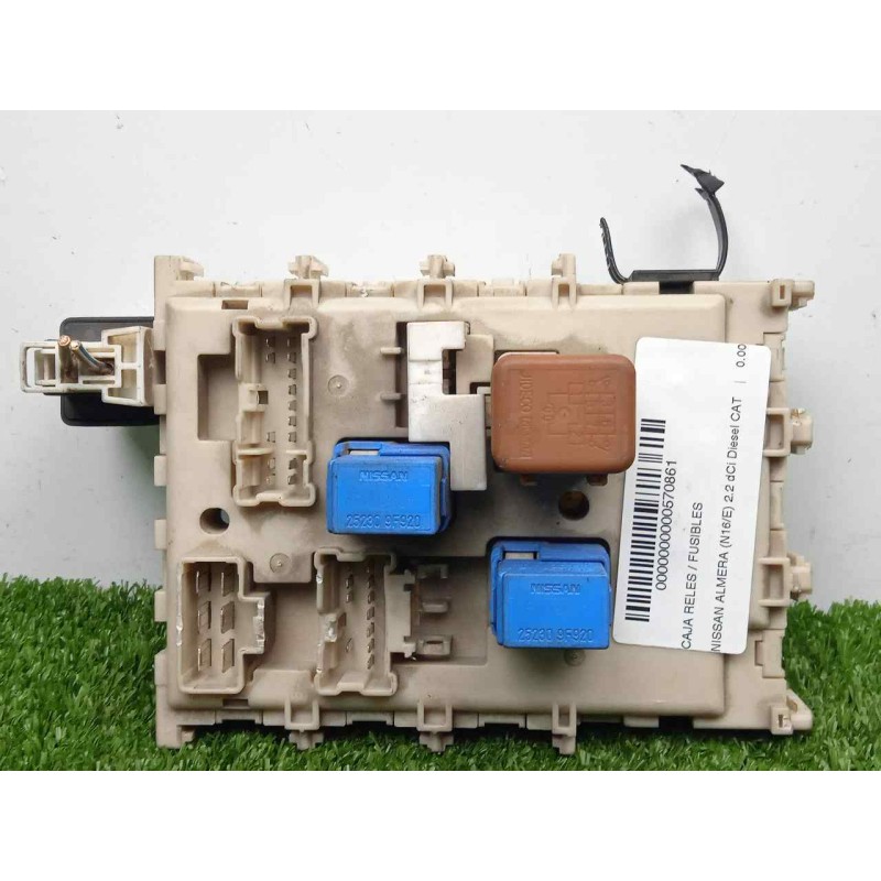 Recambio de caja reles / fusibles para nissan almera (n16/e) 2.2 dci diesel cat referencia OEM IAM 243505M310  